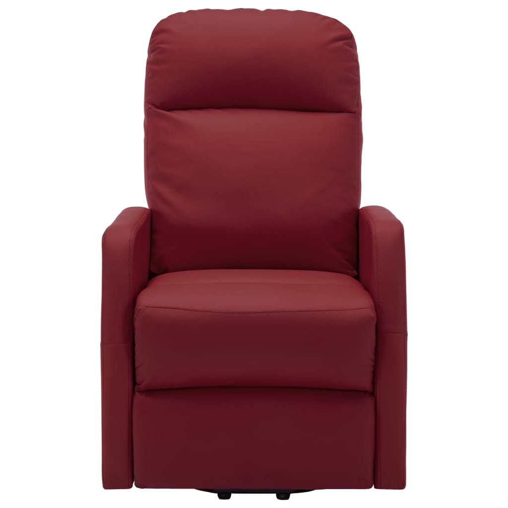 vidaXL Power Lift Recliner Electric Lift Chair for Home Theater Faux Leather-12