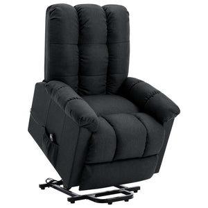 vidaXL Recliner Electric Power Lift Massage Recliner Chair for Elderly Fabric-10