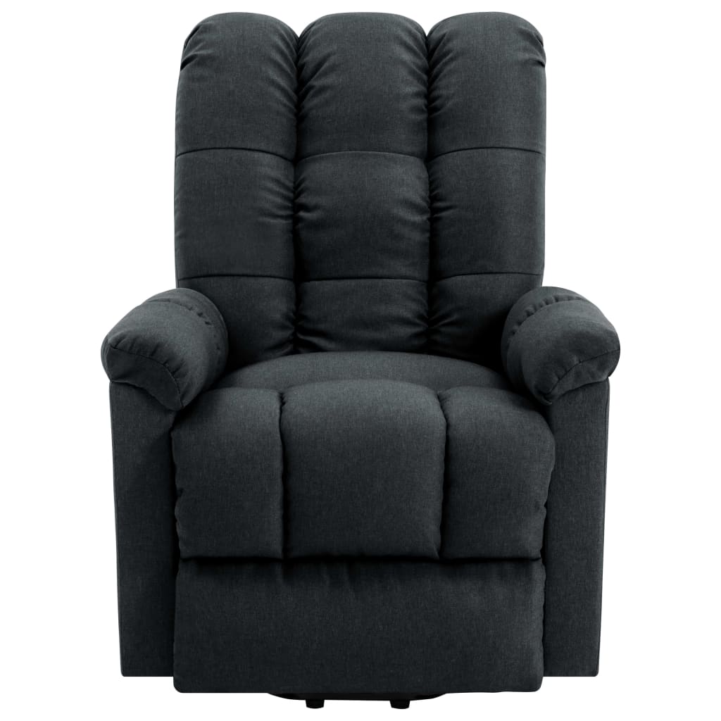 vidaXL Recliner Electric Power Lift Massage Recliner Chair for Elderly Fabric-26