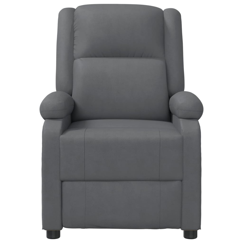 vidaXL Massage Chair Massaging Recliner Push Chair for Elderly Faux Leather-50