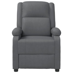 vidaXL Massage Chair Massaging Recliner Push Chair for Elderly Faux Leather-50