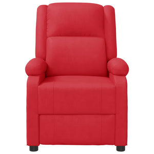 vidaXL Massage Chair Massaging Recliner Push Chair for Elderly Faux Leather-37