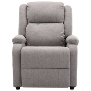 vidaXL Massage Recliner Chair Electric Push Cozy Chair for Elderly Fabric-18