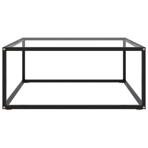 vidaXL Coffee Table End Table Living Room Accent Sofa Table Tempered Glass-20