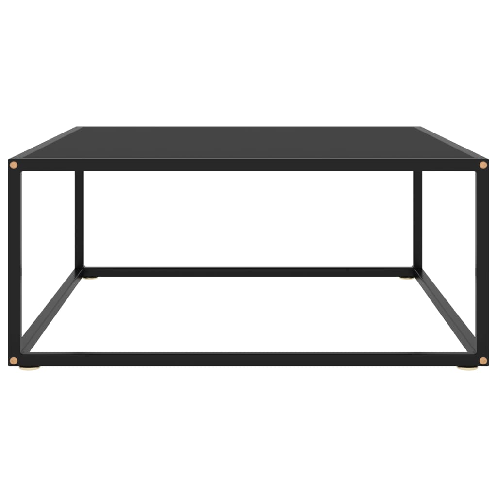 vidaXL Coffee Table End Table Living Room Accent Sofa Table Tempered Glass-22