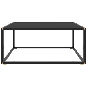 vidaXL Coffee Table End Table Living Room Accent Sofa Table Tempered Glass-22