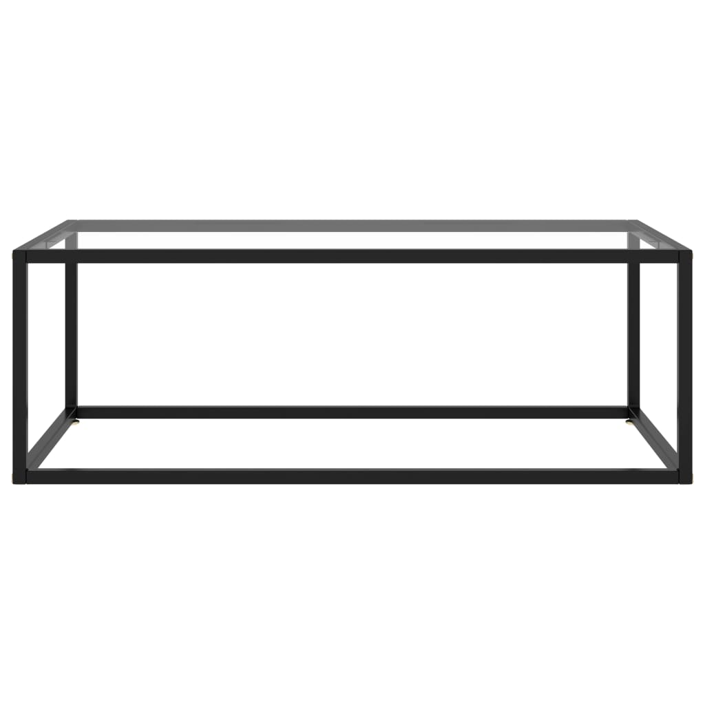 vidaXL Coffee Table End Table Living Room Accent Sofa Table Tempered Glass-71