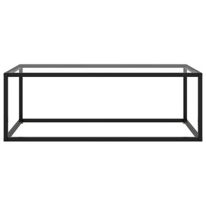 vidaXL Coffee Table End Table Living Room Accent Sofa Table Tempered Glass-71