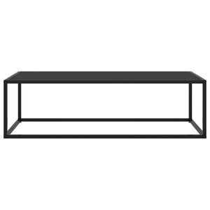 vidaXL Coffee Table End Table Living Room Accent Sofa Table Tempered Glass-33