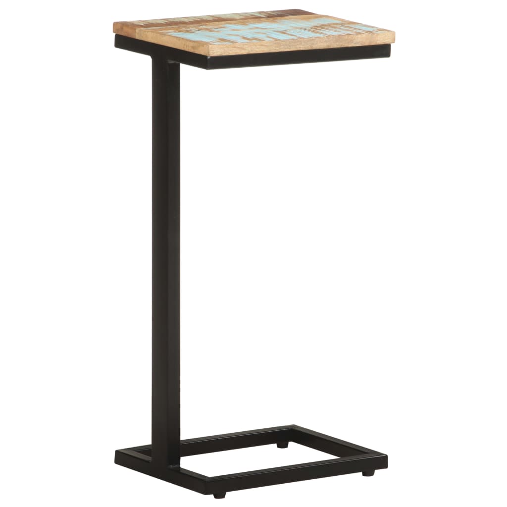 vidaXL Side Tables 2 pcs 12.4"x9.6"x25.4" Solid Reclaimed Wood-2
