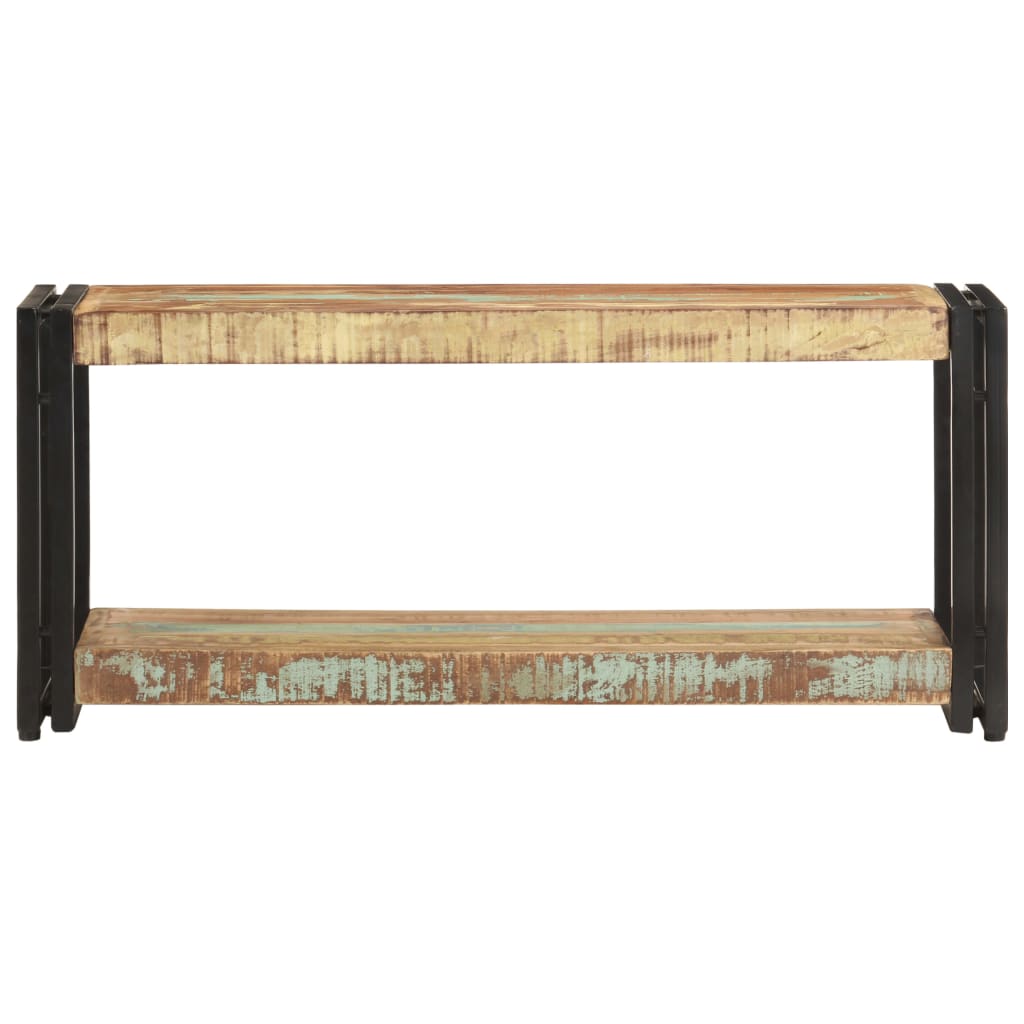 vidaXL TV Stand 35.4"x11.8"x15.7" Solid Wood Reclaimed-2