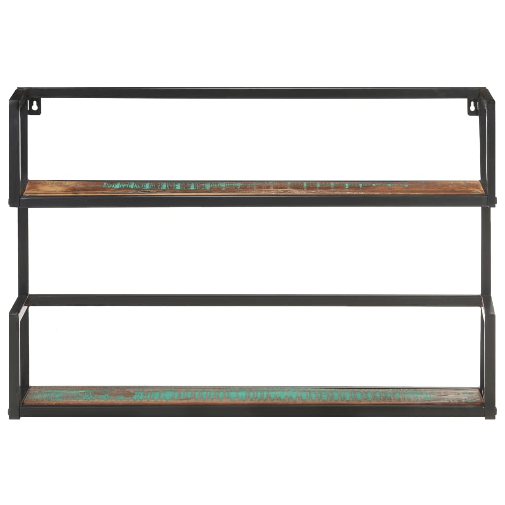 vidaXL Wall Shelf 23.6"x7.9"x23.6" Solid Reclaimed Wood-0