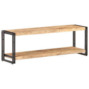 vidaXL TV Stand 47.2"x11.8"x15.7" Rough Mango Wood-5