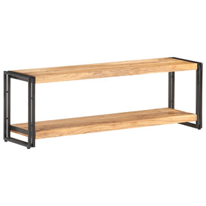 vidaXL TV Stand 47.2"x11.8"x15.7" Solid Wood Acacia-5