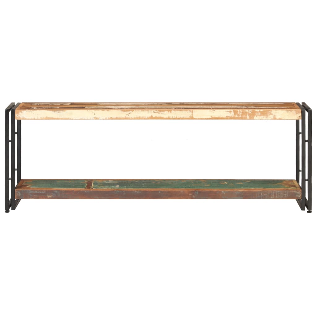 vidaXL TV Stand 47.2"x11.8"x15.7" Solid Wood Reclaimed-0