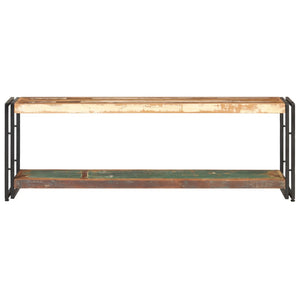 vidaXL TV Stand 47.2"x11.8"x15.7" Solid Wood Reclaimed-0