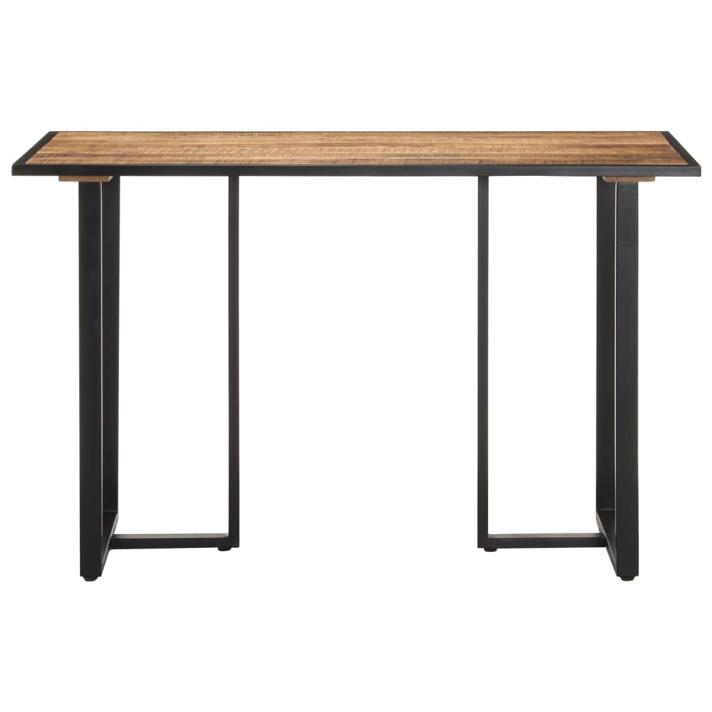 vidaXL Dining Table 47.2" Rough Mango Wood-1