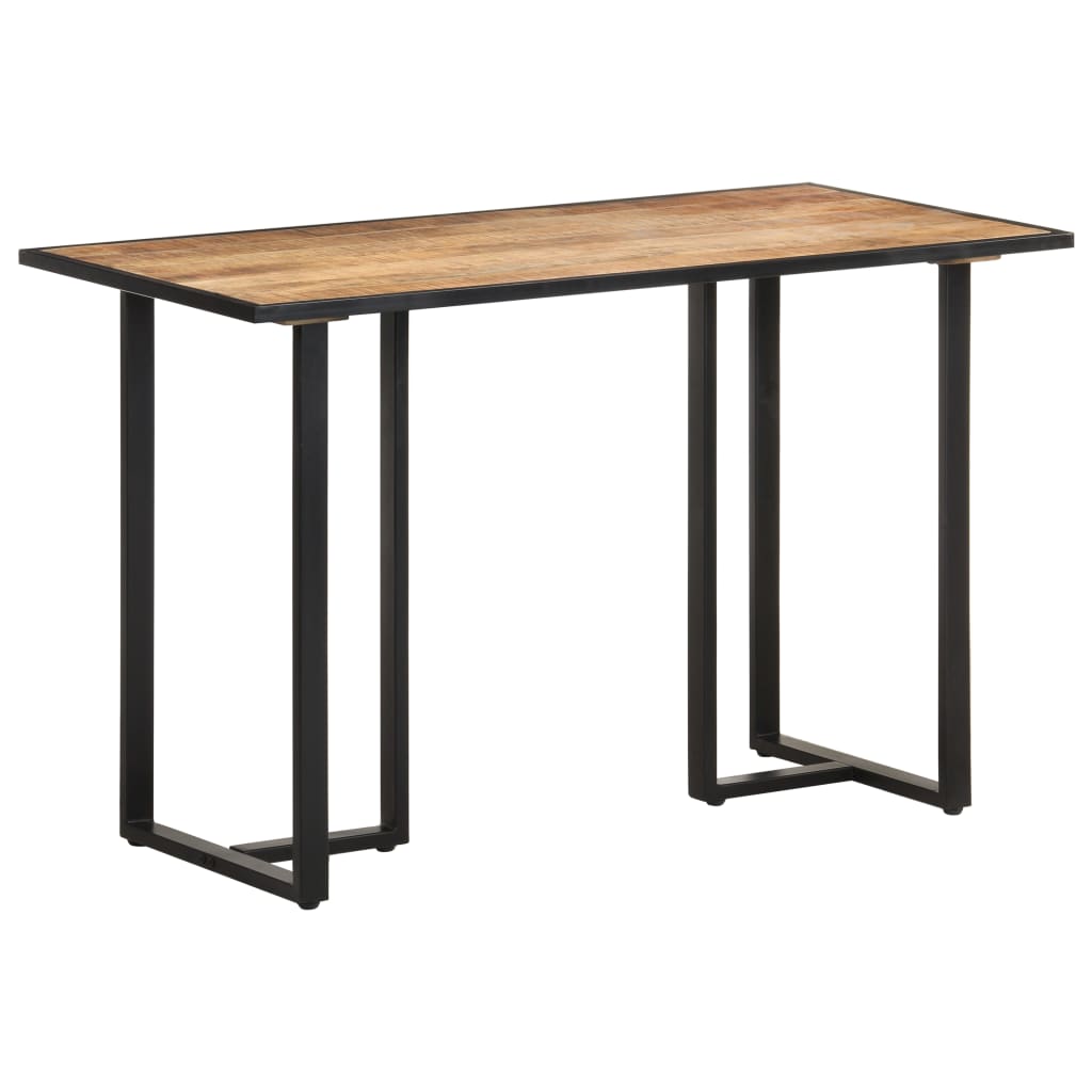 vidaXL Dining Table 47.2" Rough Mango Wood-5