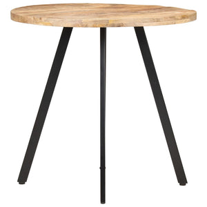 vidaXL Dining Table 31.5" Rough Mango Wood-6