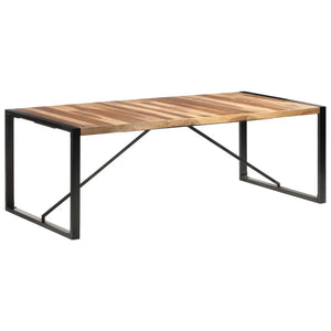 vidaXL Solid Wood Dining Table with Sheesham Finish Furniture Multi Sizes-49