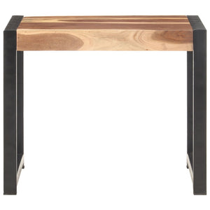 vidaXL Nesting Tables 3 pcs Solid Wood with Sheesham Finish-2