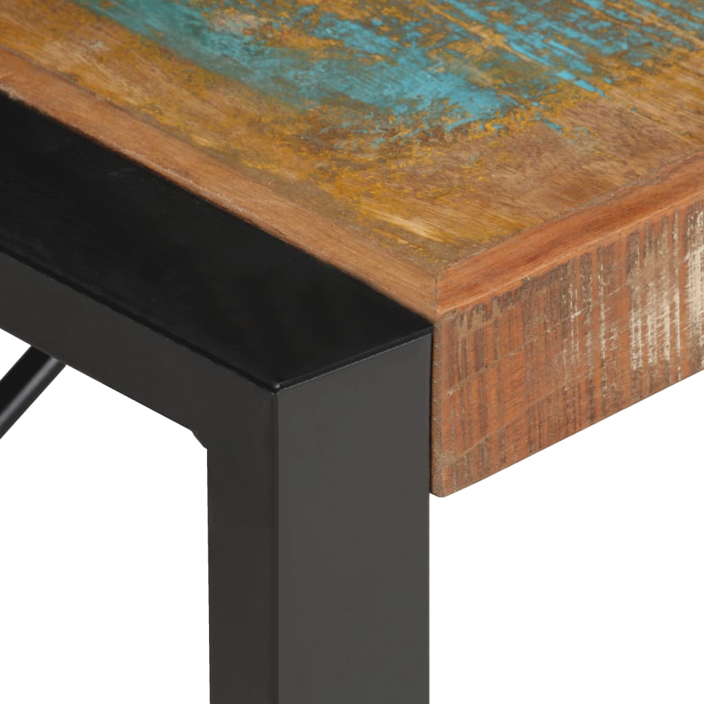 vidaXL Coffee Table 70.9"x35.4"x15.7" Solid Reclaimed Wood-2