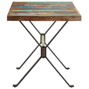 vidaXL Dining Table 55.1"x27.6"x29.9" Solid Reclaimed Wood-1