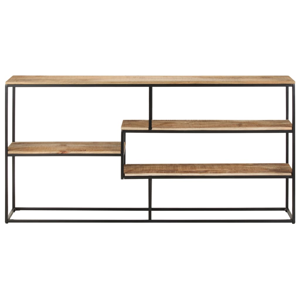 vidaXL Sideboard 59.1"x11.8"x29.5" Rough Mango Wood-1