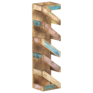 vidaXL Wine Rack for 5 Bottles Solid Reclaimed Wood-8