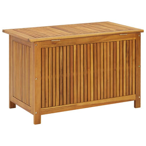 vidaXL Outdoor Storage Wooden Patio Storage Box for Garden Solid Wood Acacia-27