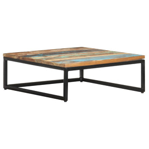 vidaXL Nesting Coffee Tables 2 pcs Solid Reclaimed Wood-3