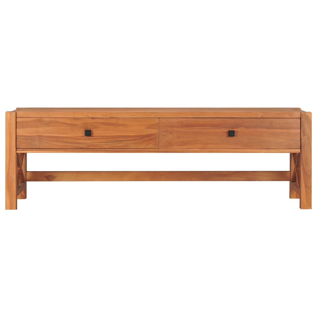 vidaXL TV Stand TV Unit Sideboard TV Console Media Unit Cupboard Teak Wood-15