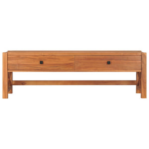 vidaXL TV Stand TV Unit Sideboard TV Console Media Unit Cupboard Teak Wood-15