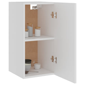 vidaXL Hanging Cabinet White 11.6"x12.2"x23.6" Engineered Wood-4