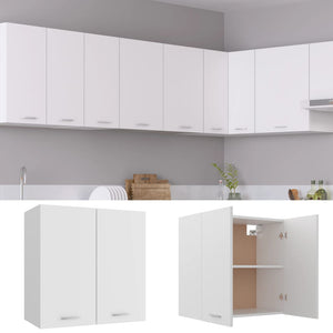 vidaXL Hanging Cabinet White 23.6"x12.2"x23.6" Engineered Wood-0