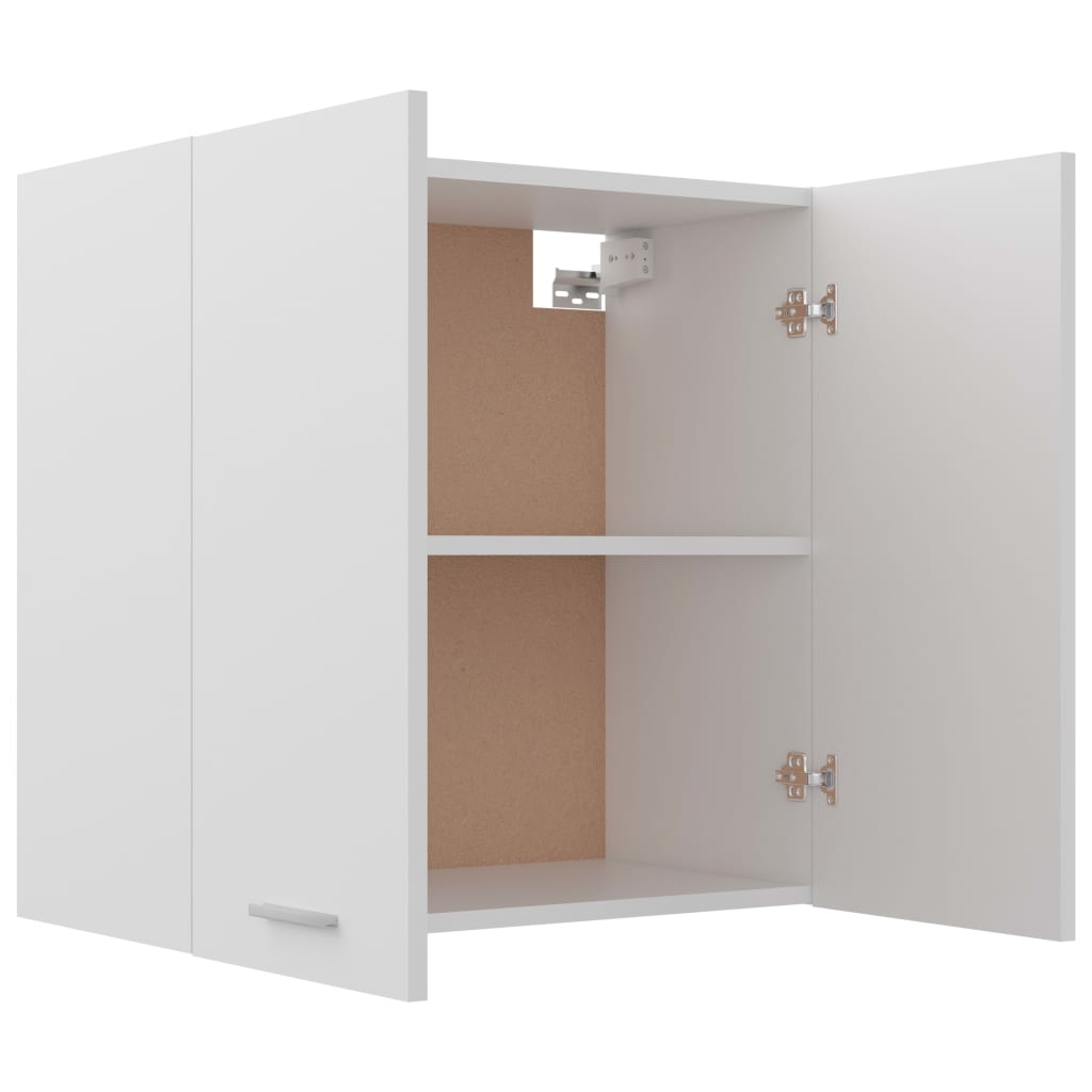 vidaXL Hanging Cabinet White 23.6"x12.2"x23.6" Engineered Wood-6