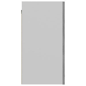 vidaXL Hanging Cabinet Concrete Gray 23.6"x12.2"x23.6" Engineered Wood-8