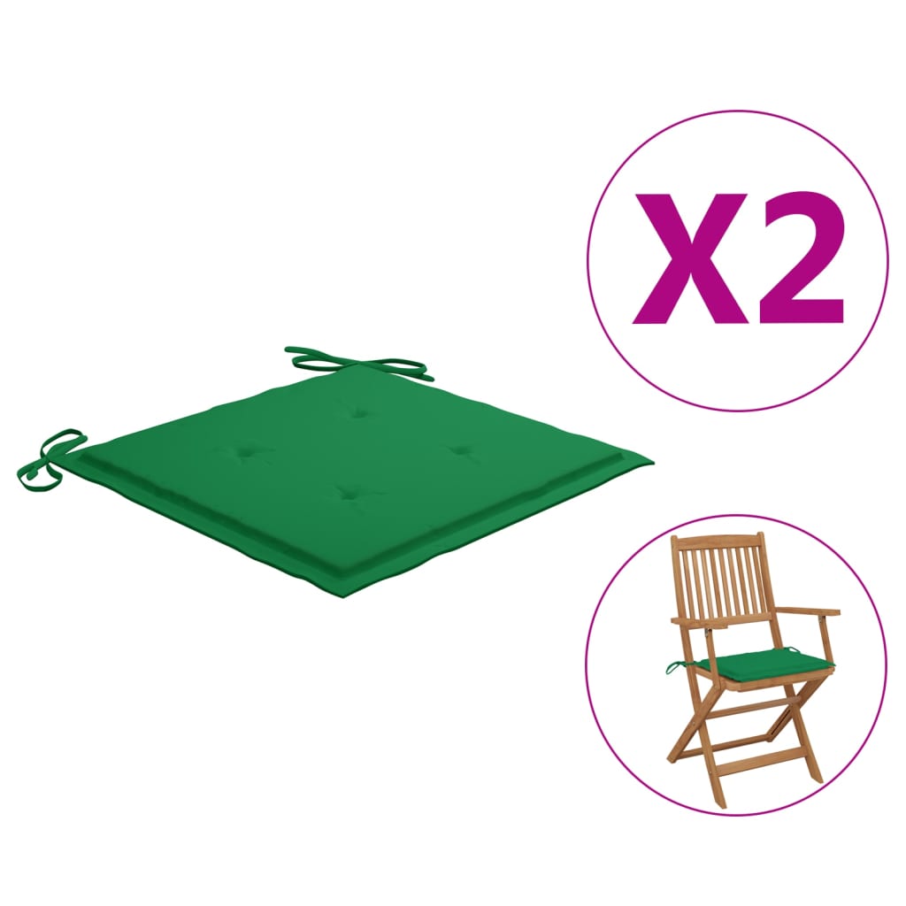 vidaXL Chair Cushion Non Slip Outdoor Patio Seat Cushion Pad Oxford Fabric-21