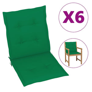 vidaXL Chair Cushion Water Repellent Patio Chair Cushion Pad Oxford Fabric-22