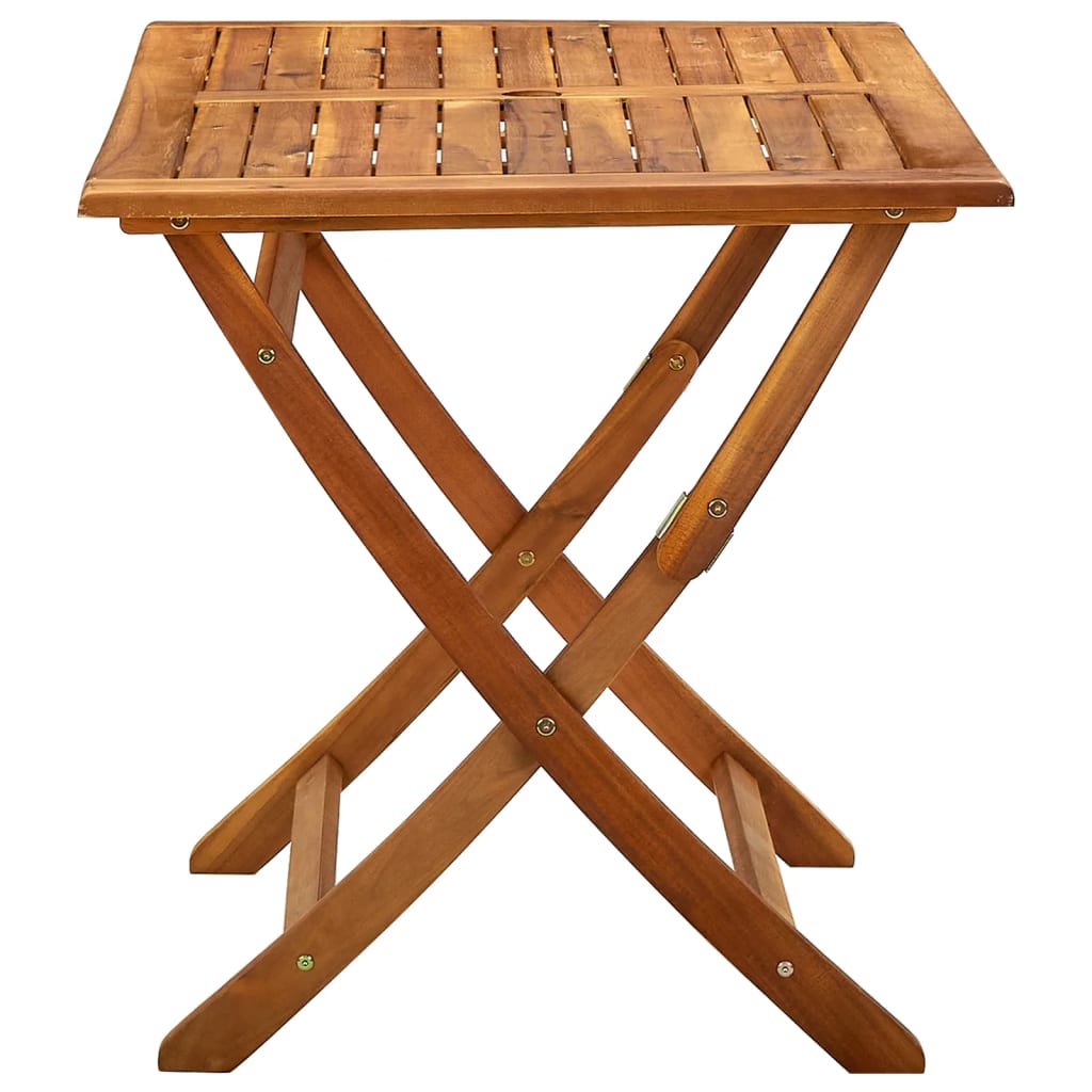 vidaXL Folding Patio Table Outdoor Folding Garden Table Solid Wood Acacia-8