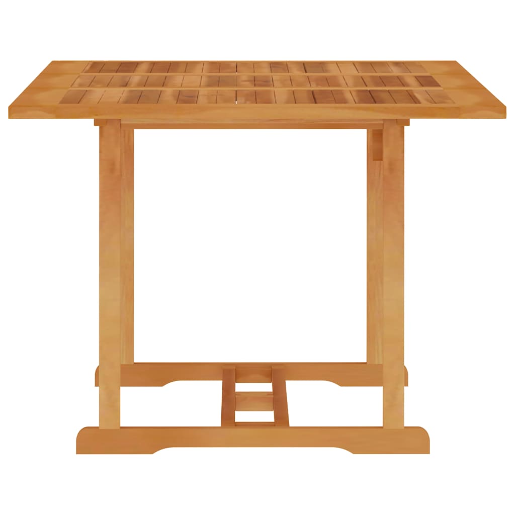 vidaXL Patio Table 59.1"x35.4"x29.5" Solid Teak Wood-1