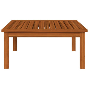 vidaXL Patio Lounge Table 24.8"x24.8"x11.8" Solid Acacia Wood-1