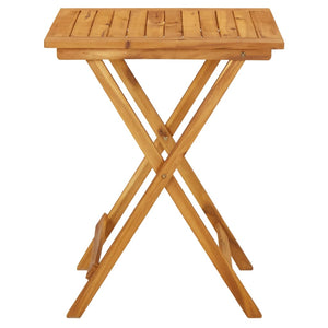 vidaXL Folding Patio Table 35.4"x35.4"x29.5" Solid Acacia Wood-2