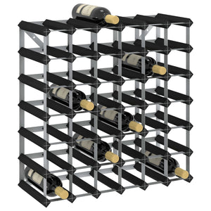 vidaXL Countertop Wine Rack Bottle Holder Wine Storage Organizer Solid Wood-24