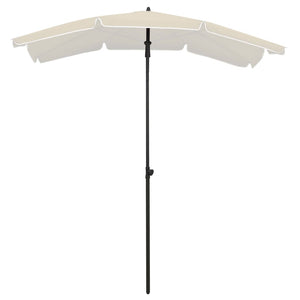 vidaXL Outdoor Umbrella Height Adjustable Parasol Patio Garden Sunshade Steel-10