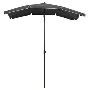 vidaXL Outdoor Umbrella Height Adjustable Parasol Patio Garden Sunshade Steel-40