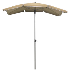 vidaXL Outdoor Umbrella Height Adjustable Parasol Patio Garden Sunshade Steel-9