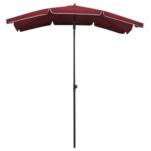 vidaXL Outdoor Umbrella Height Adjustable Parasol Patio Garden Sunshade Steel-24