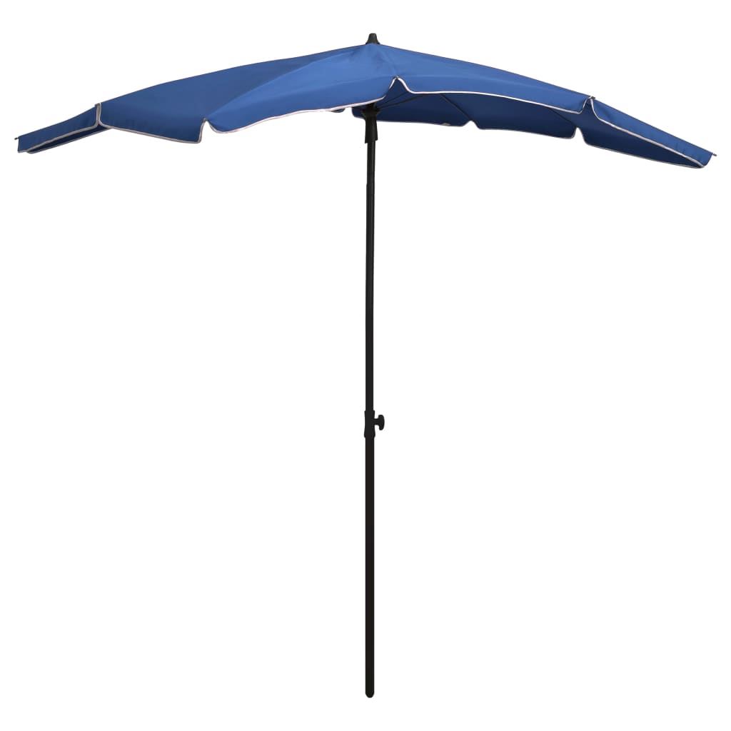 vidaXL Outdoor Umbrella Height Adjustable Parasol Patio Garden Sunshade Steel-6