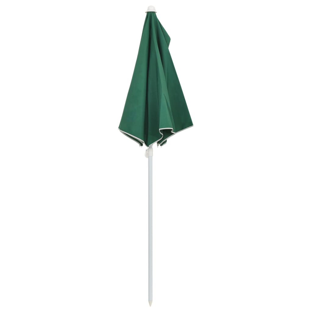 vidaXL Garden Half Parasol with Pole Outdoor Umbrella Sunshade Multi Colors-31